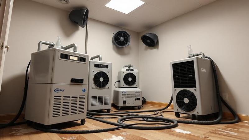 Assèchement technique après dégât des eaux : mode d'emploi